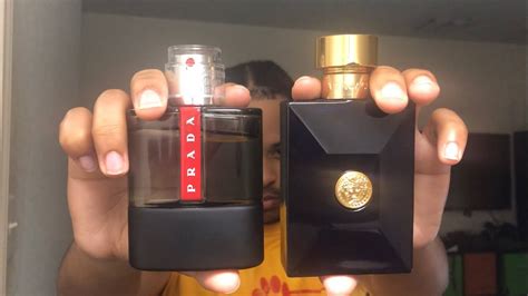 Prada Luna Rossa Carbon Vs Versace Dylan Blue (Fragrance 